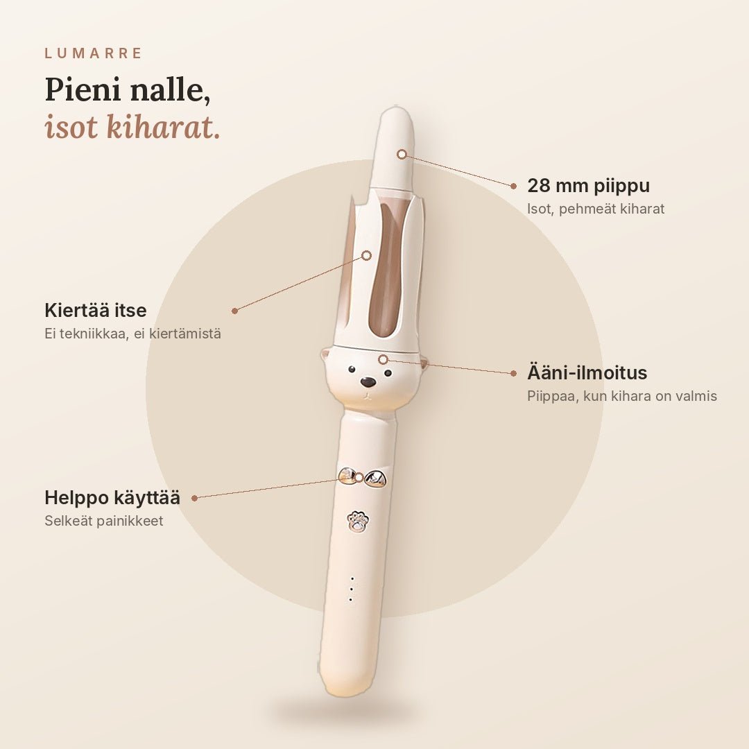 Lumarre Nalle – automaattinen kiharrin